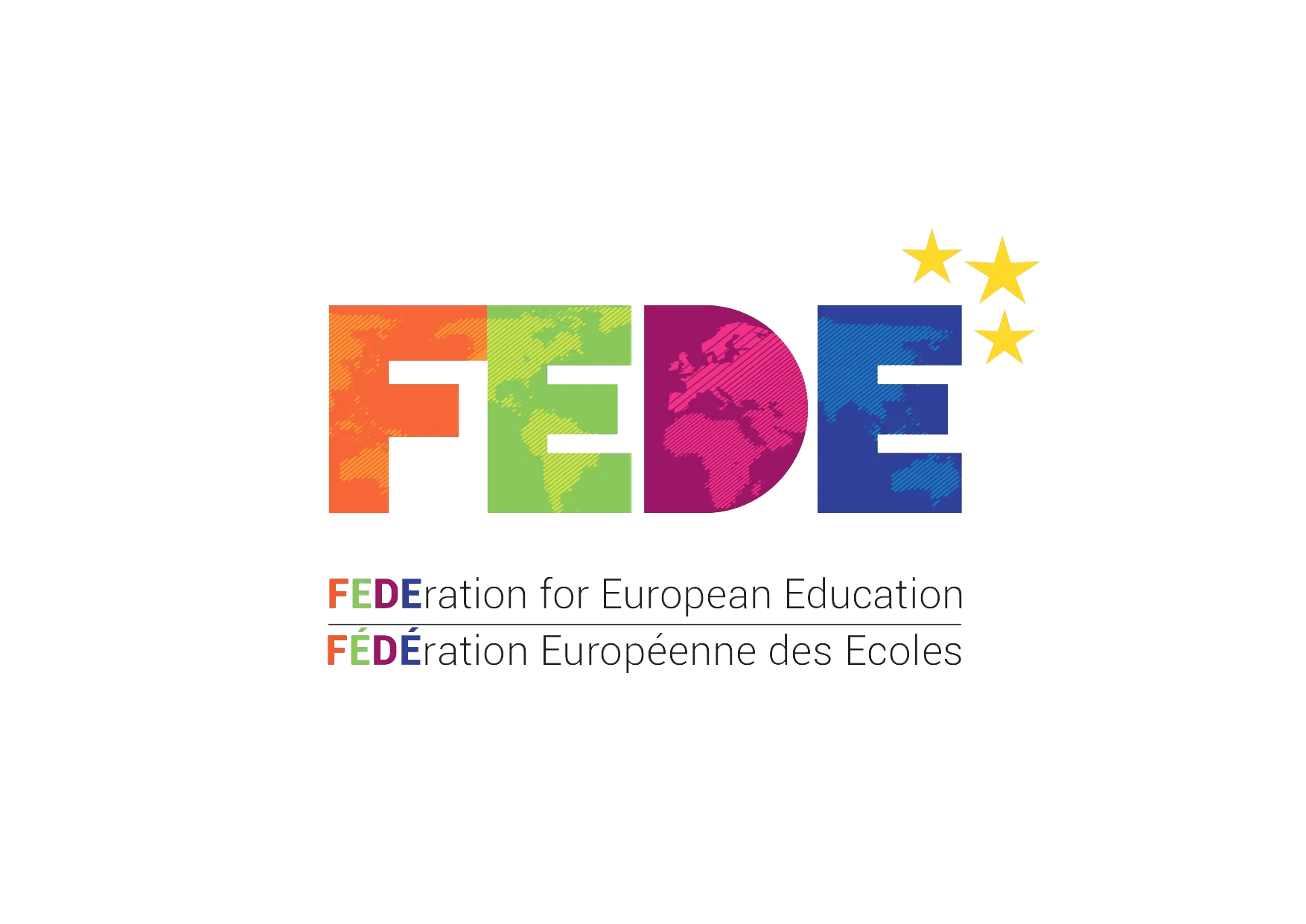 Logo FEDE - F&eacute;d&eacute;ration Europ&eacute;enne des &Eacute;coles